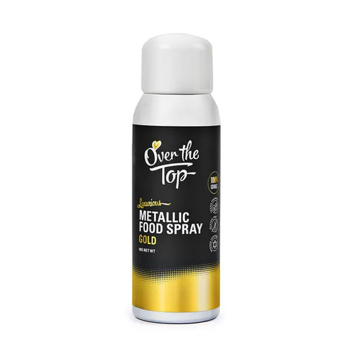 Over The Top Metallic Gold Food Spray 48g