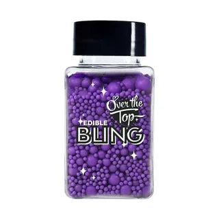Over The Top Edible Bling Pastel Purple Medley 65g