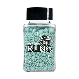 Over The Top Edible Bling Pastel Blue Medley 65g