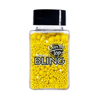 Over The Top Edible Bling Bright Yellow Medley 65g