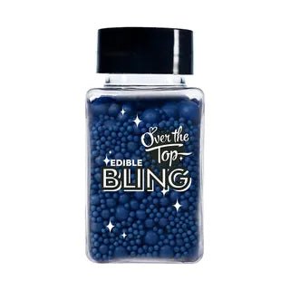 Over The Top Edible Bling Royal Blue Medley 65g