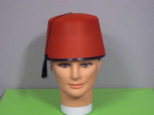 Red Fez Hat