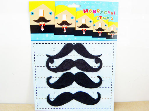 Black Mustache 4 Pack