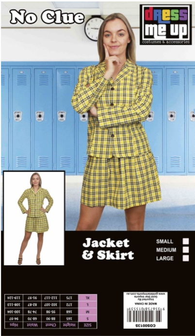 Women's No Clue Costume Small