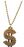 Gold Dollar Necklace
