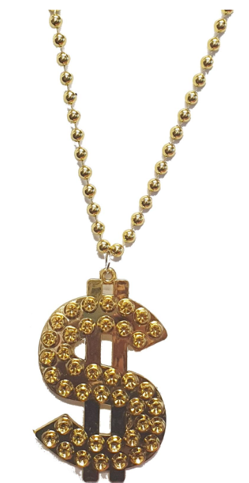 Gold Dollar Necklace