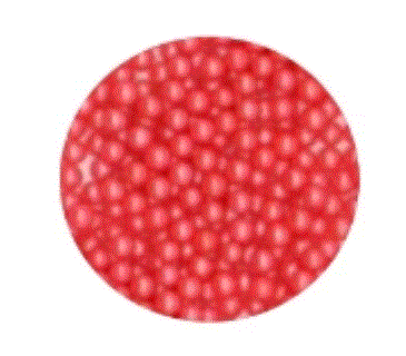 Pearly Red Sugar Pearls 4mm 56g