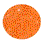 Pearly Orange Sugar Pearls 4mm 56g