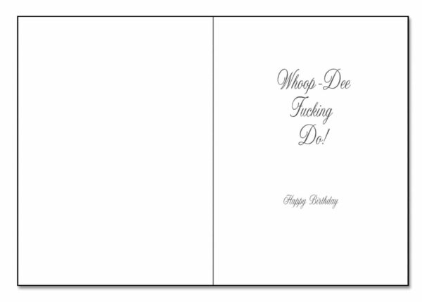 A-ha! Another year older! Birthday Card