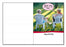 Can you believe it? I was out golfing and a bee stung me between the first and second hole birthday card