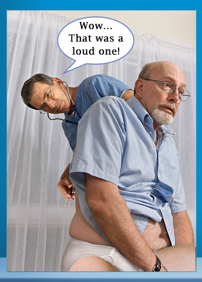 Wow... that was a loud one! Birthday Card