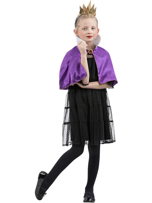 Evil Queen Kit, Mini Cape & Crown Children's
