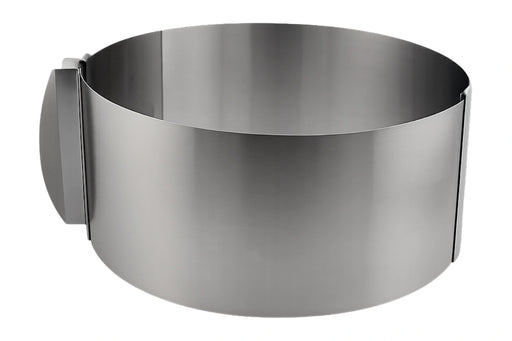 Adjustable Stainless Steel Cake Ring Iconic Cake Art - 16cm to 30cm