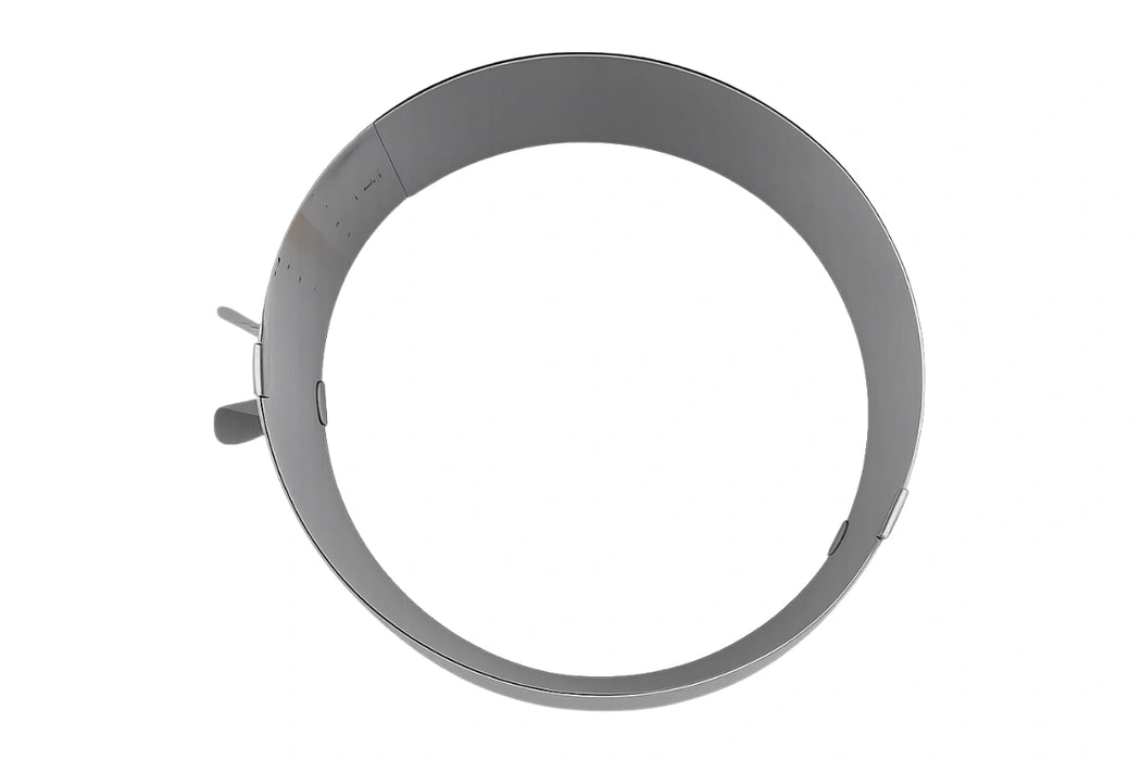Adjustable Stainless Steel Cake Ring Iconic Cake Art - 16cm to 30cm