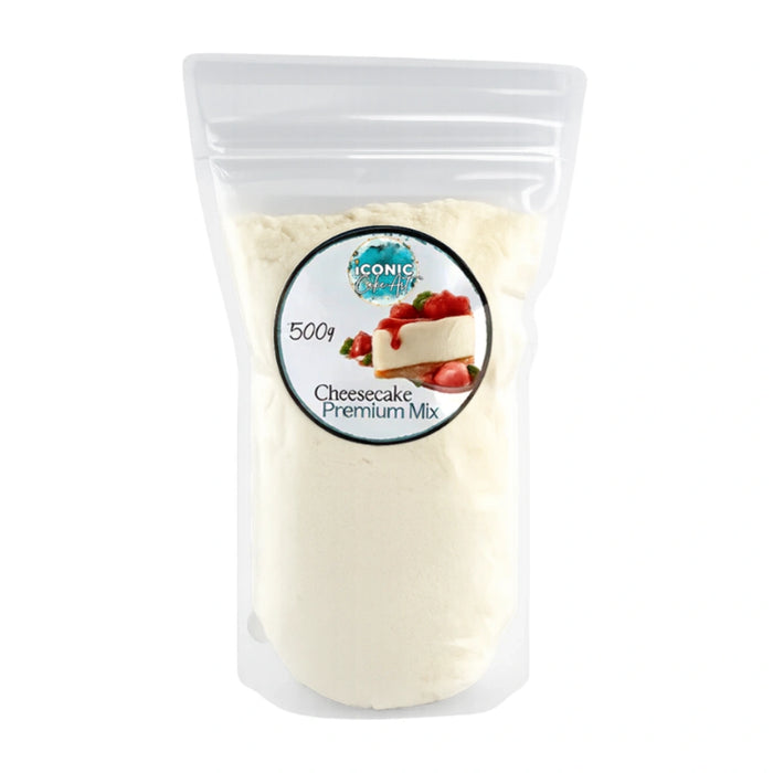 500 g pouch of Iconic Cake Art Cheesecake Premium Mix