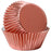 Mini Pale Pink Foil Baking Cups 50 Pack