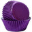 Mini Purple Foil Baking Cups 50 Pack