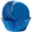 Mini Blue Foil Baking Cups 50 Pack