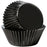 Mini Black Foil Baking Cups 50 Pack