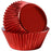 Mini Red Foil Baking Cups 50 Pack