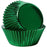 Mini Green Foil Baking Cups 50 Pack