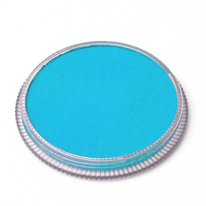 Global Colours Baby Blue Face and Body Paint Cake 32g