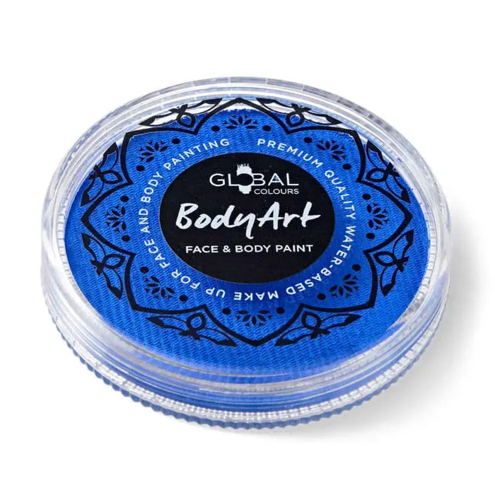 Global Colours Fresh Blue Face and Body Paint Cake 32g