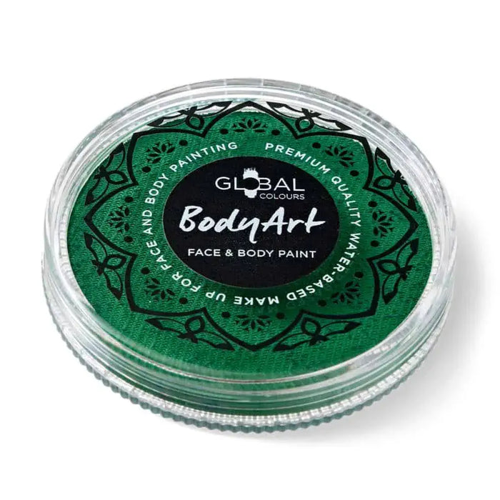 Global Colours Fresh Green Face and Body Paint Cake 32g