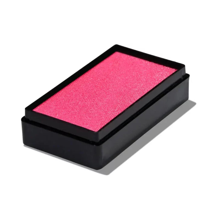 Open Global Colours Neon Magenta UV Special FX paint cake in a black magnetic case