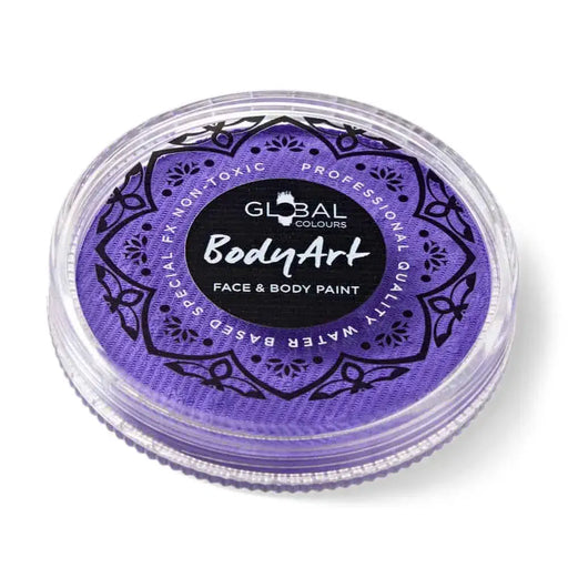 Global Colours Neon Purple 32g UV reactive Special FX paint cake