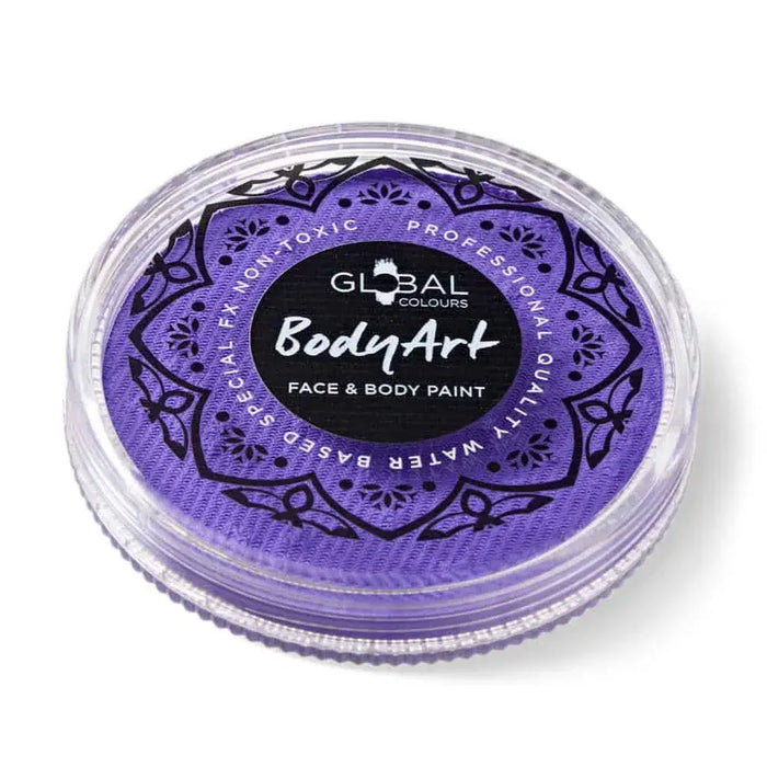 Global Colours Neon Purple 32g UV reactive Special FX paint cake