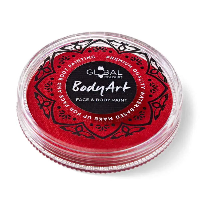 Global Colours Red Face and Body Paint Cake 32g