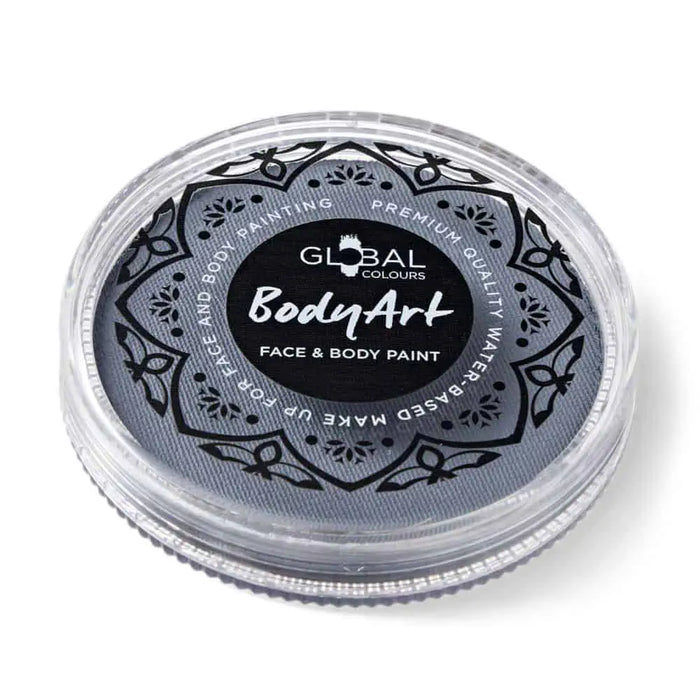 Global Colours Stone Grey Face and Body Paint Cake 32g