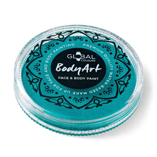 Global Colours Teal Face and Body Paint Cake 32g