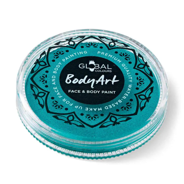Global Colours Teal Face and Body Paint Cake 32g