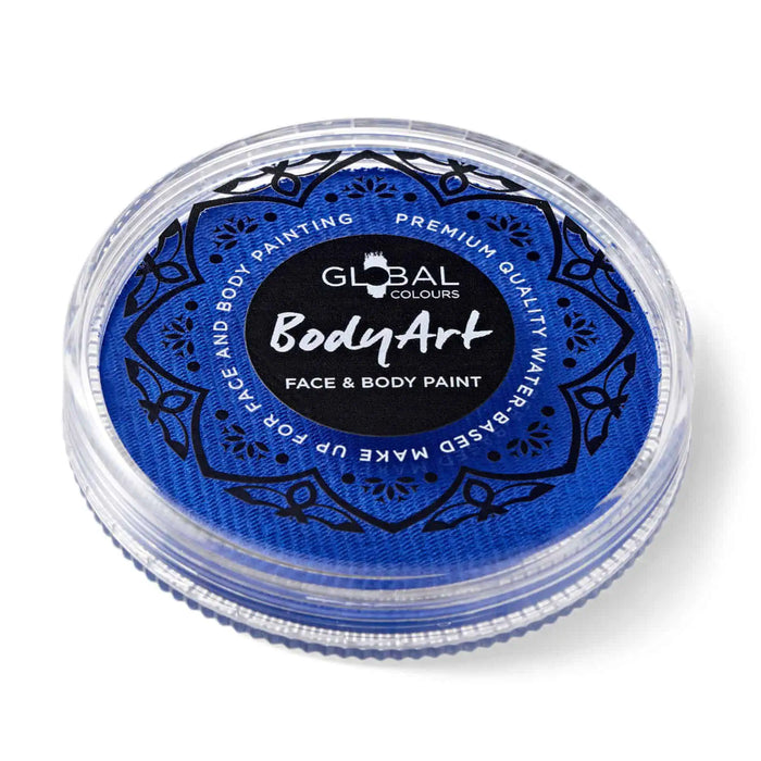 Global Colours Ultra Blue Face and Body Paint Cake 32g