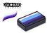 Global Colours Princess Party One Stroke face paint cake and purple blue white gradient example