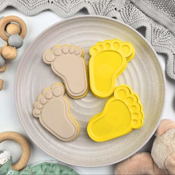 Cutter & 3D Embosser Set - Foot Prints