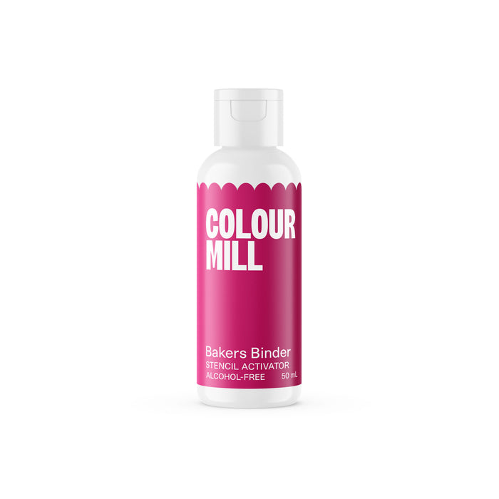Colour Mill Bakers Binder 50ml alcohol-free stencil activator bottle