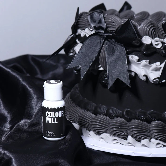 Colour Mill Oil Blend Food Colour – Black 20ml