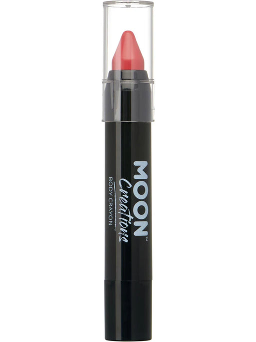 Moon Creations Body Crayons, Bright Pink  3.2g Single