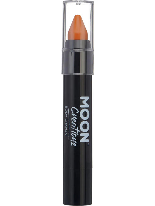 Moon Creations Body Crayons, Orange 3.2g Single