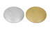 300mm Round Gold/Silver FSC Cake Boards, Pack of 2