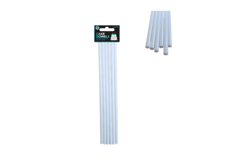 Cake Dowels 305x8mm 6 Pcs Medium Iconic Cake Art: 6 Pack