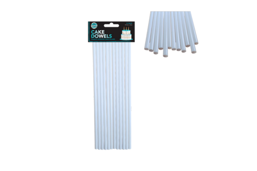 Cake Dowels 305x8mm 12 Pcs Medium Iconic Cake Art