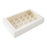 Mini 24  White Cupcake  Box With White Base