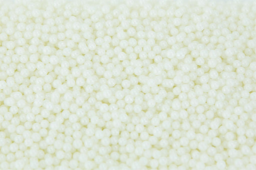 Pearly White Edible Cachous Pearls 2mm 20g