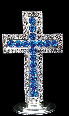 Diamond Cross Blue