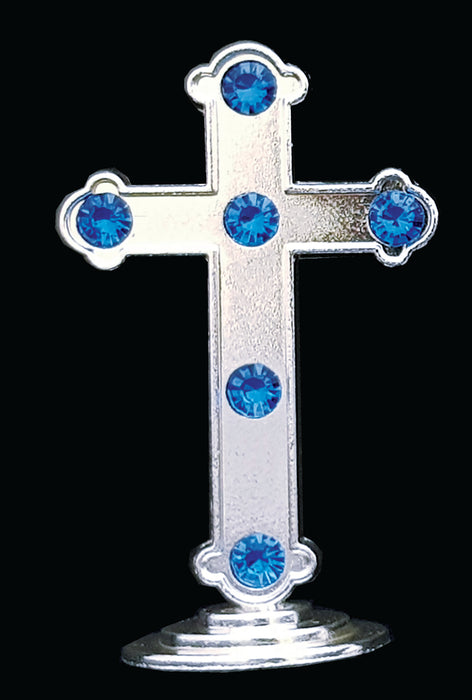 Elegant Blue Cross