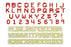 Alphabet And Numbers Upper Case Pixel – FMM Set